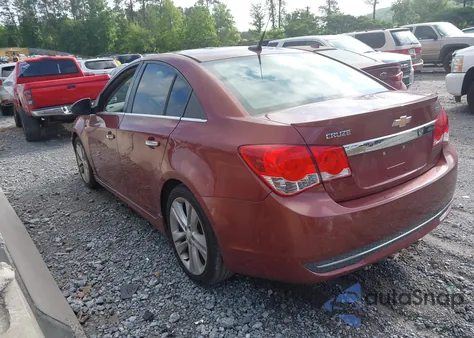 2012 Chevrolet Cruze Ltz z USA, uszkodzony, nr VIN 1G1PH5SC5C7213557